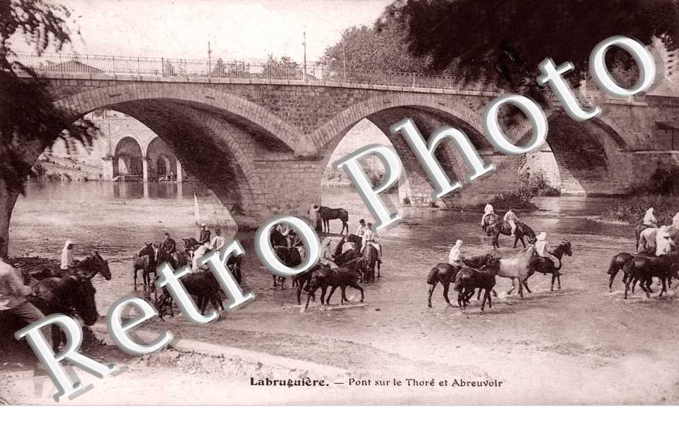 Pont sur le Thore et Abreuvoir