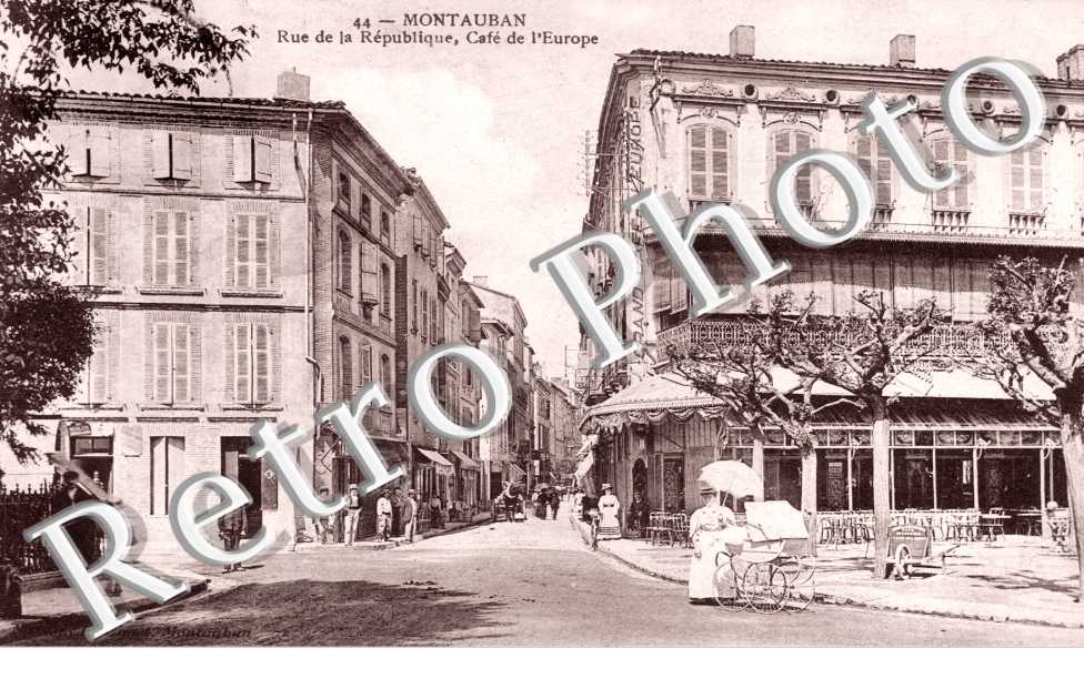 Rue de la Republique, Cafe de l&#039;Europe