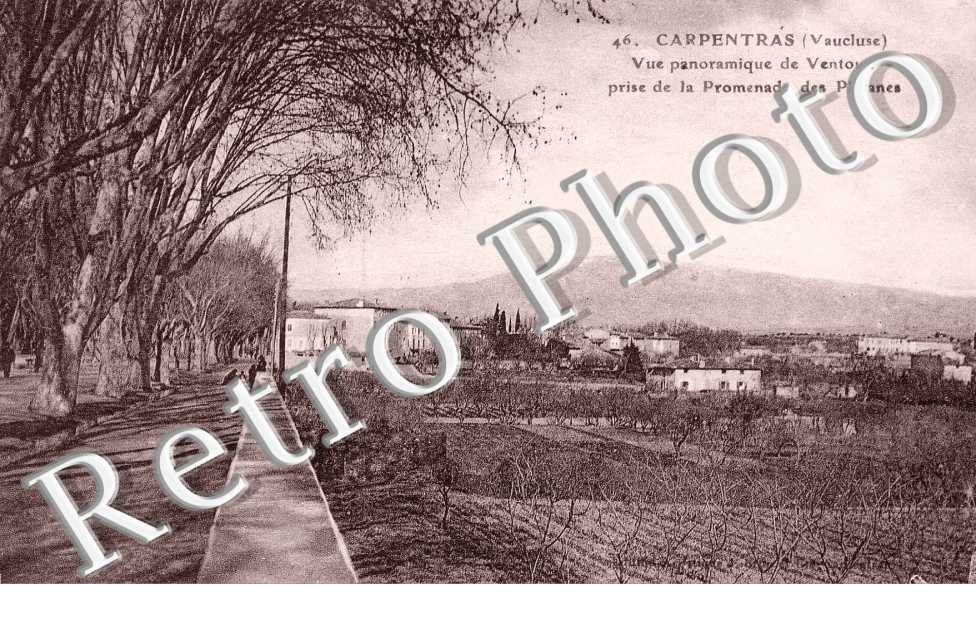 vue panoramique de Ventoux