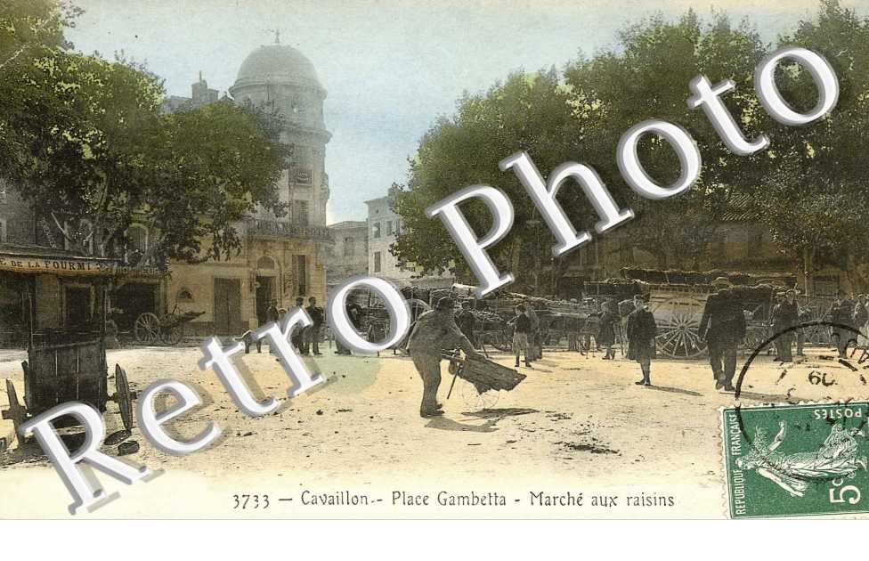 Boulevard Gambetta Marche aux raisins