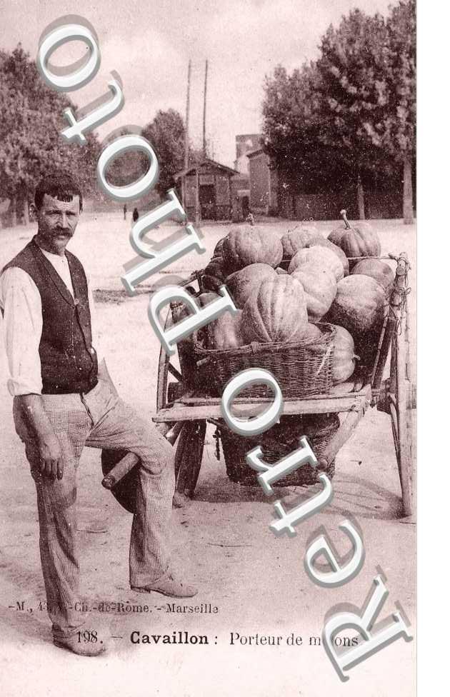 PORTEUR DE MELONS 