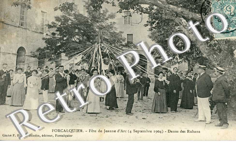 Fete de Jeanne d'Arc - 4 Septembre 1904 - Danse des Rubans
