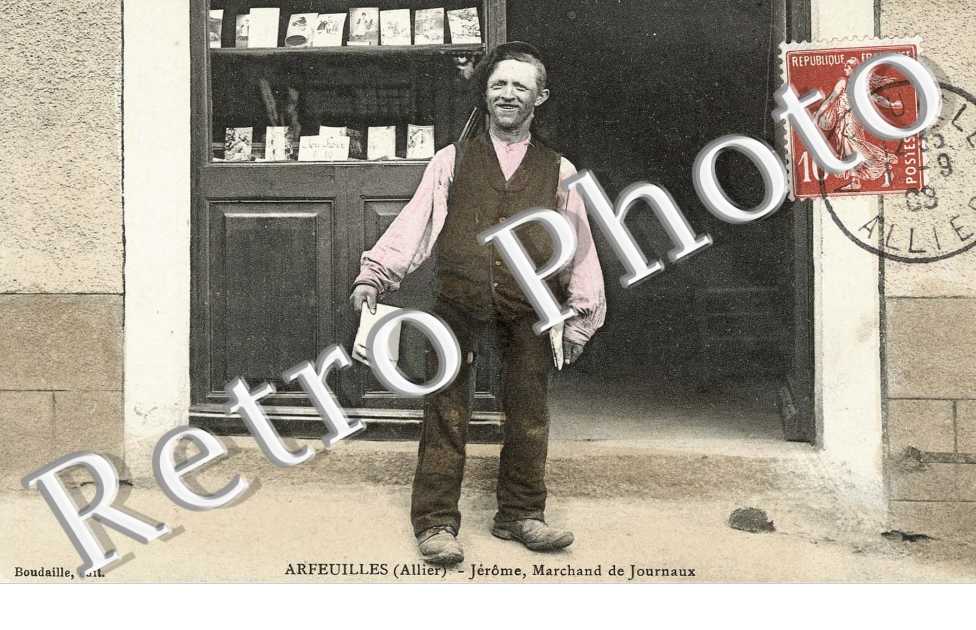 Jerome, marchand de journaux