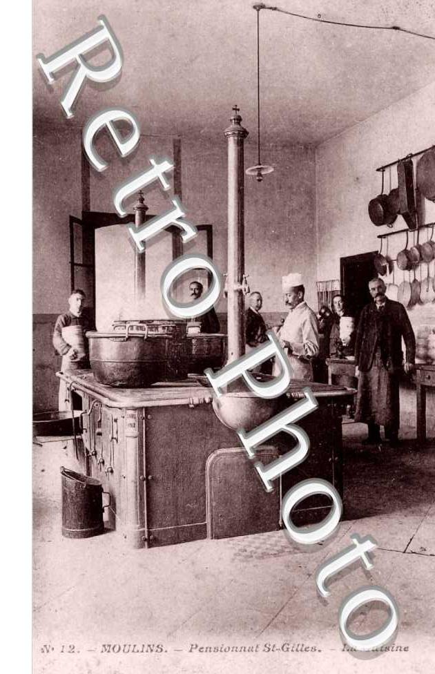 Pensionnat St. Gilles - la cuisine