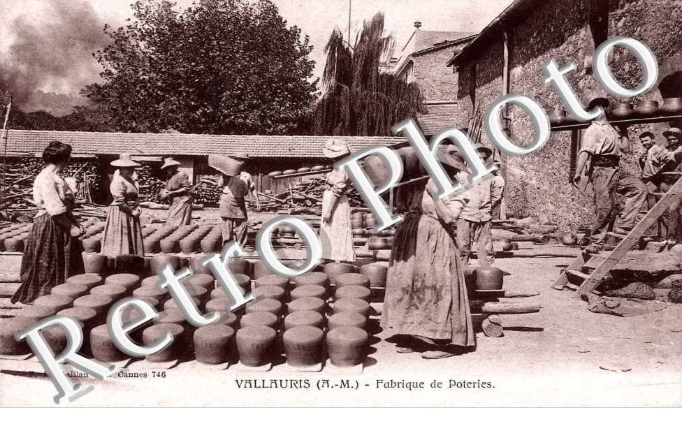 fabrique de poteries