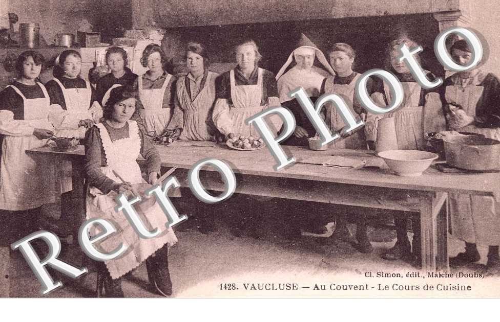 Au couvent - le Cours de Cuisine