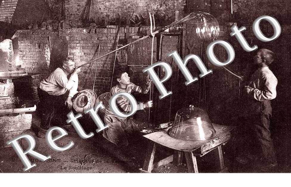 ROUGEMONT interieur de la verrerie Le Souillage