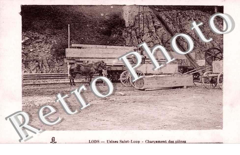 usine saint loup chargement des pieces