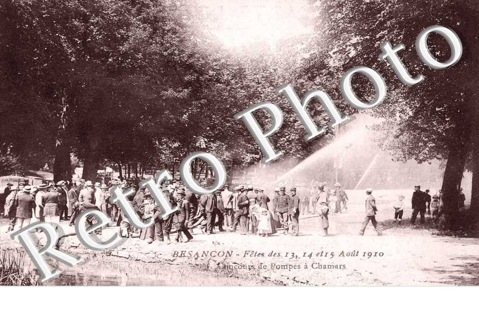 fetes des 13.14 et 15 aout 1910 concours de pompes a chamars