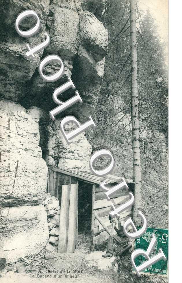 Au désert de la mort, la cabane d'un mineur