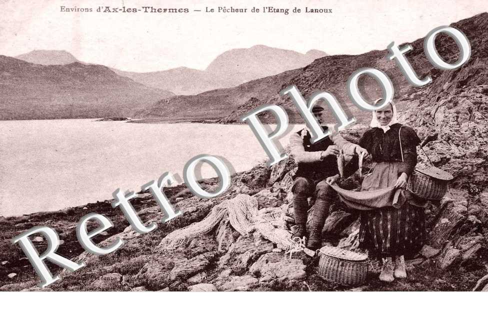 Le Pecheur de l&#039;Etang de Lanoux