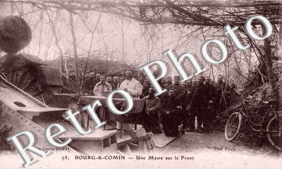 Une messe sur le front