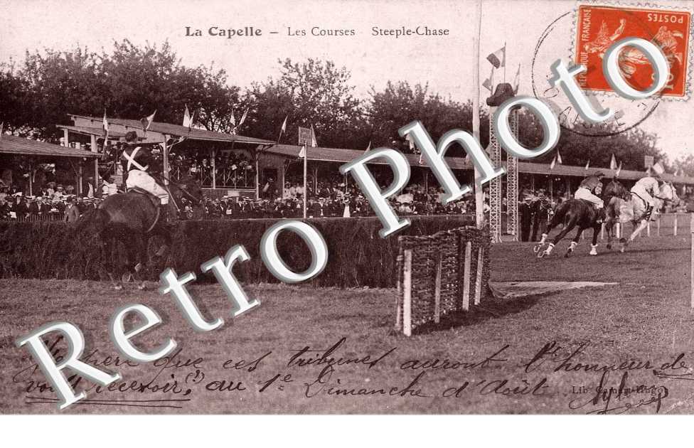 LES COURSES  -  STEEPLE-CHASE