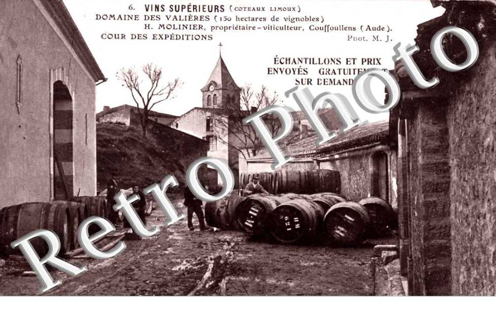 VINS SUPERIEURS  domaine des Valieres H. Molinier