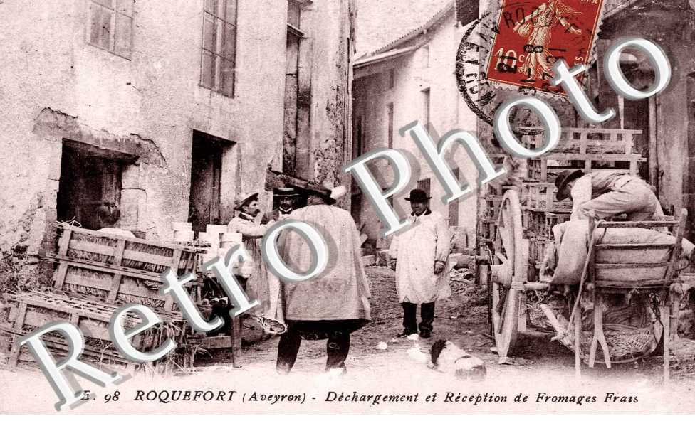 Dechargement et reception de fromages frais