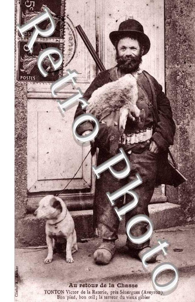 Tonton Victor de la raterie - au retour de la chasse