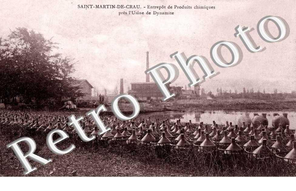 Entrepot de produits chimiques pres l&#039;usine dynamite