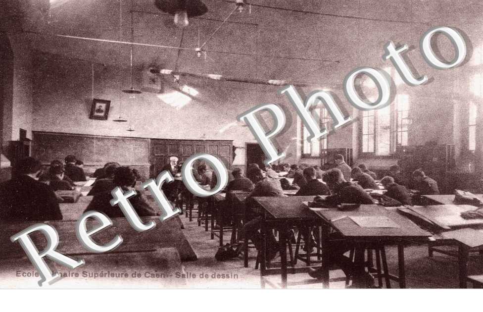 ecole primaire superieur de caen, salle de dessin