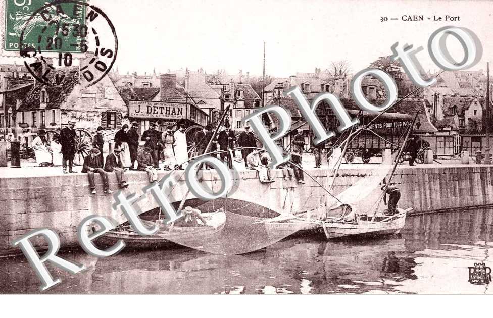 le port (peche au carrelet)