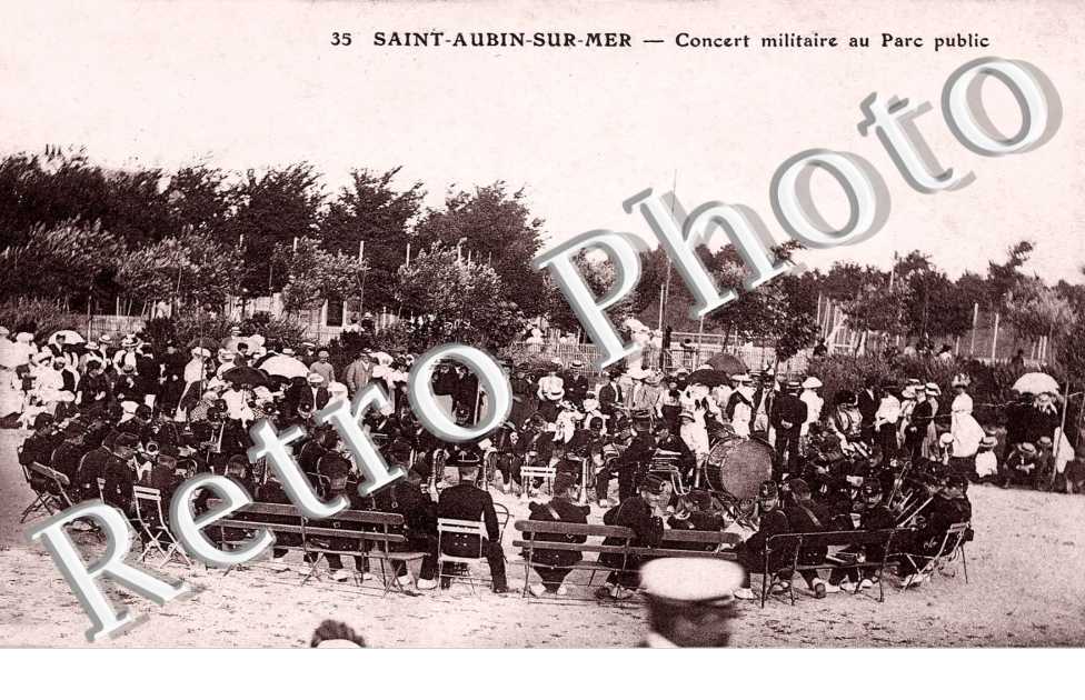 Concert militaire du parc piblic