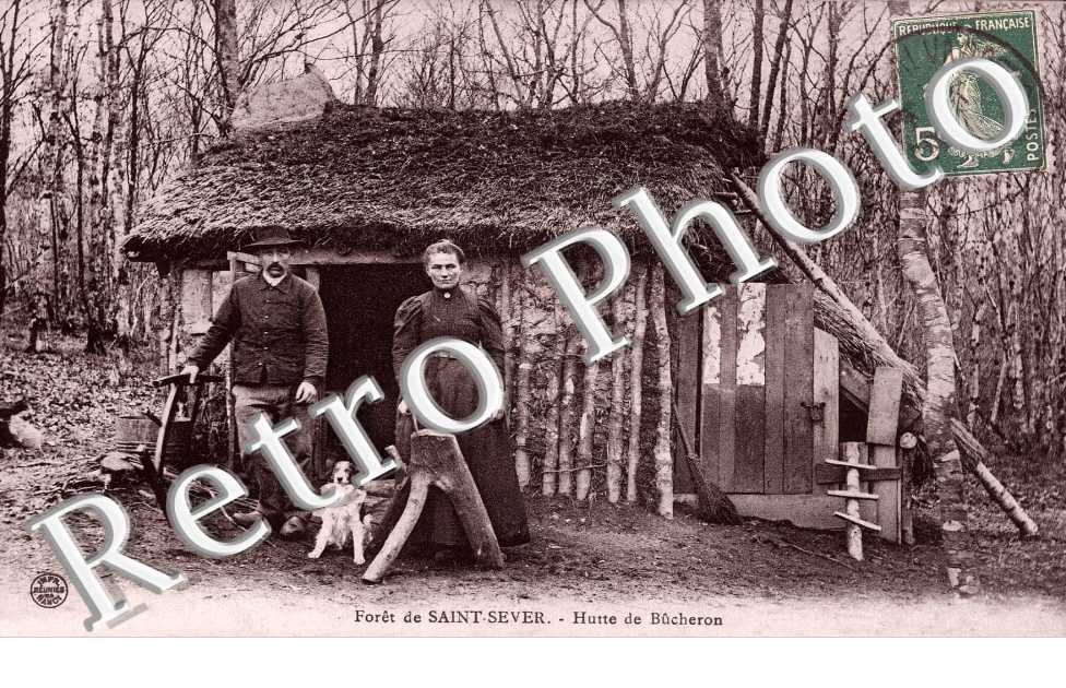 hutte de bucheron