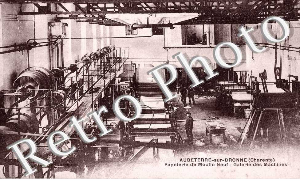 Papeterie de Moulin Neuf - galerie des machines