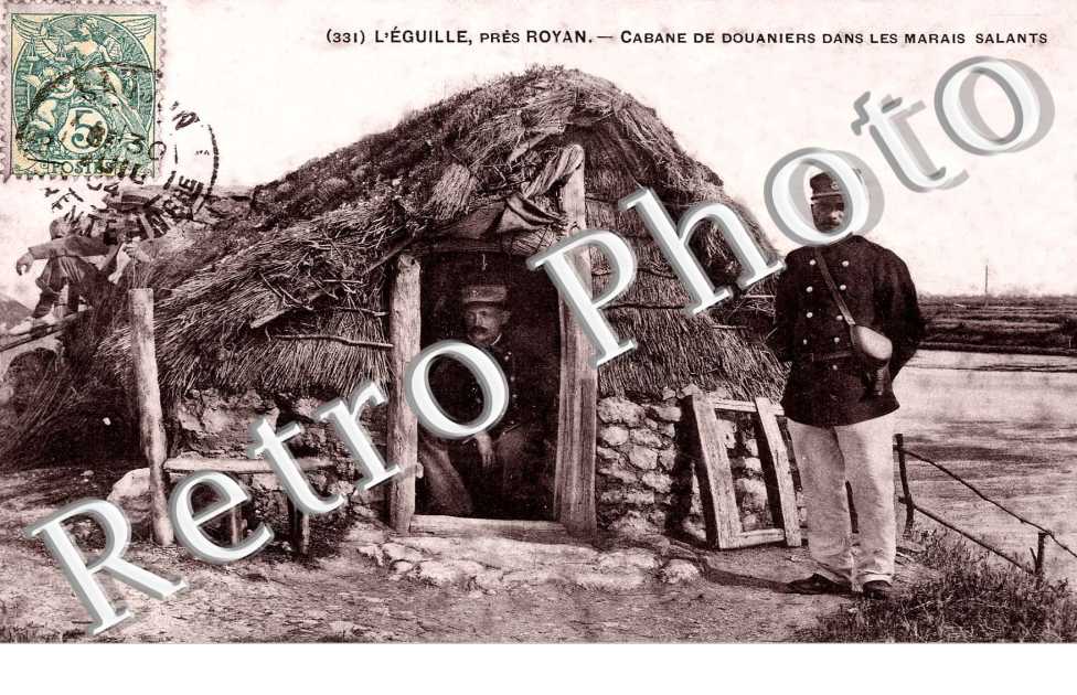 Cabane de douaniers dans les marais salants