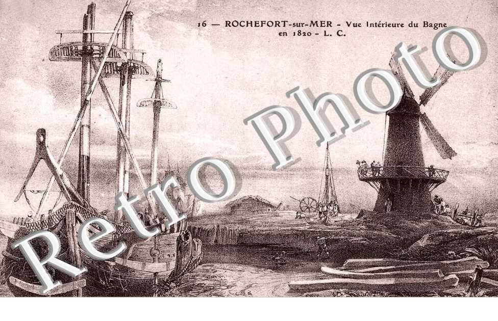 bagne en 1820 (dessin)