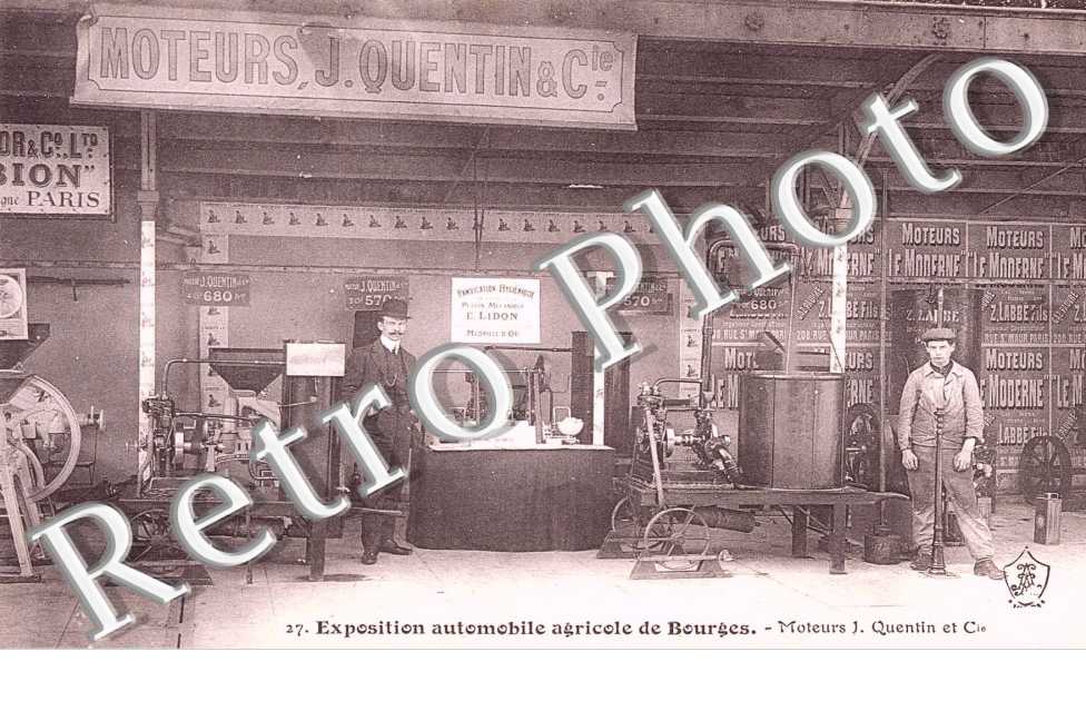 Exposition automobile agricole, Moteurs J. Quentin et Cie