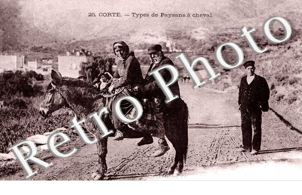 types de paysans a cheval