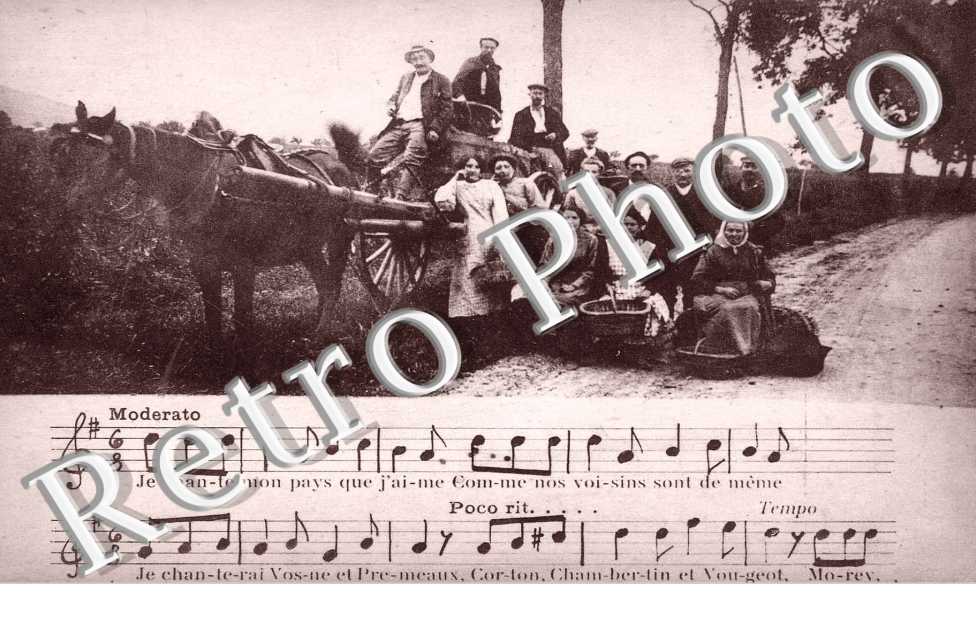 chanson et vendangeurs