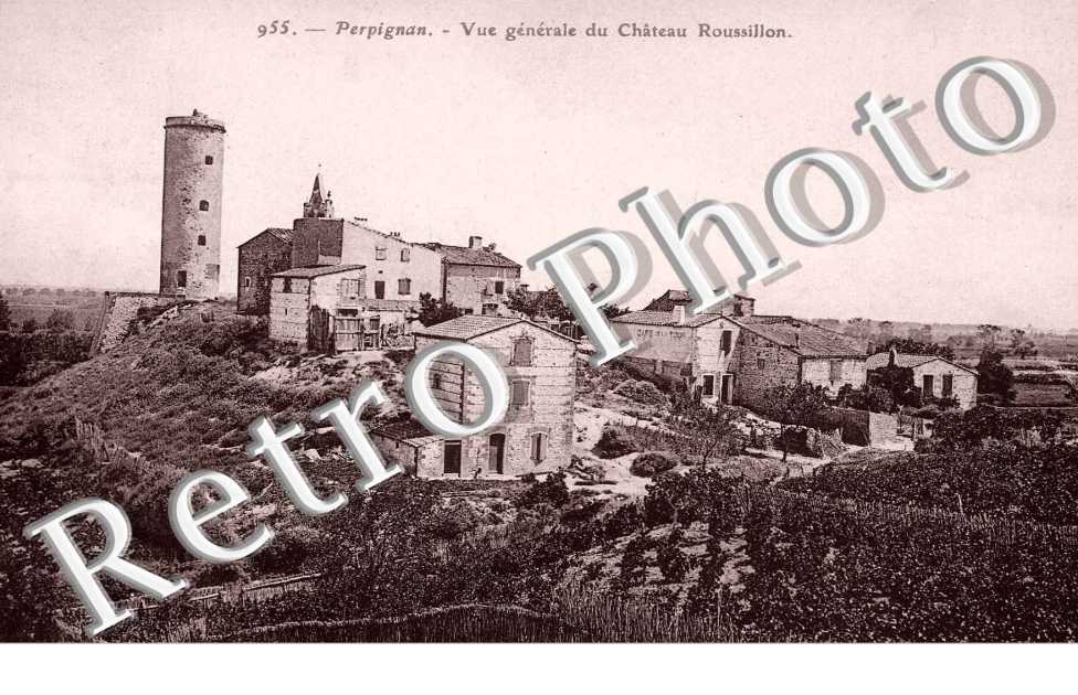 Vue Generale du Chateau Rousillon
