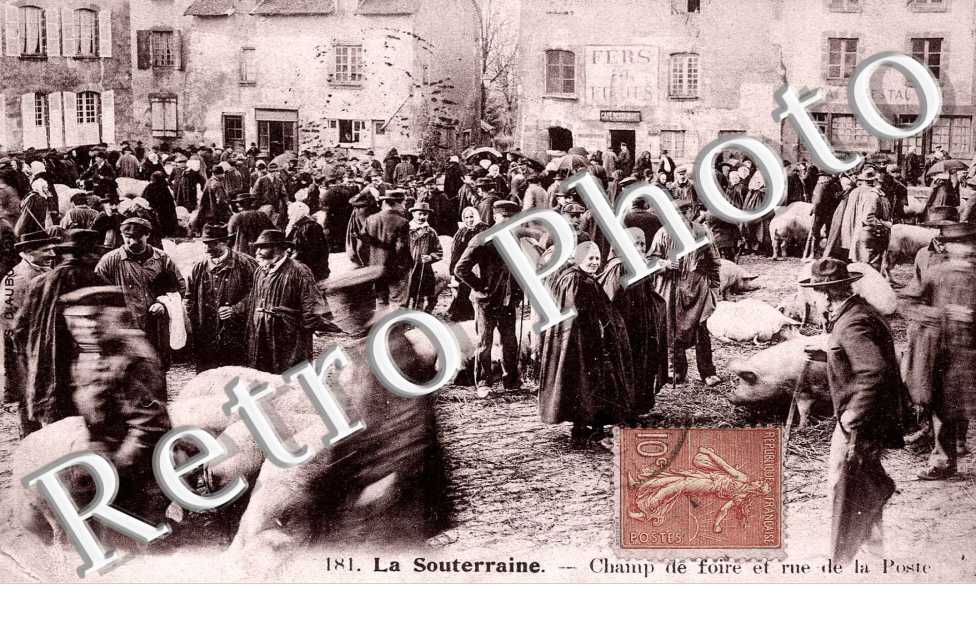 Champ de Foire et rue de la poste