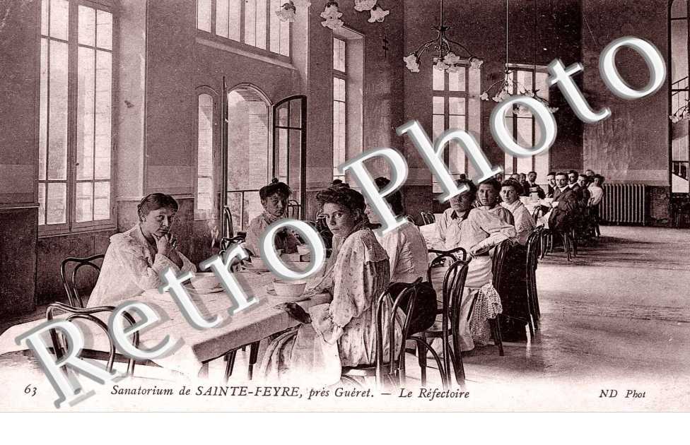 sanatorium, le refectoire