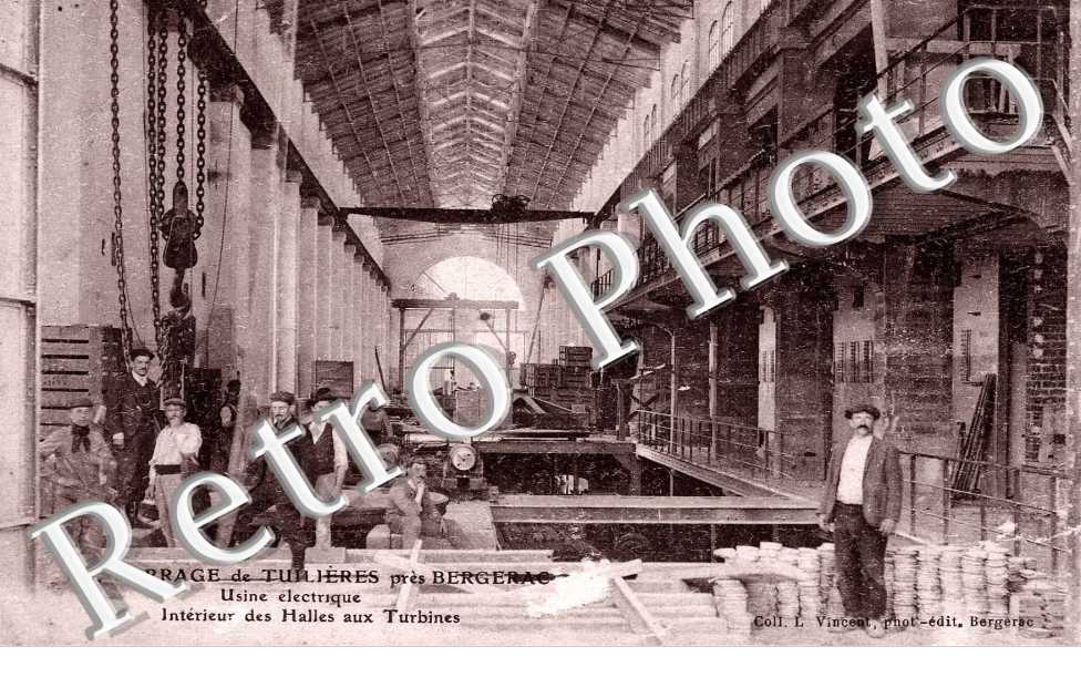 Barrage de Tuilieres - usine electrique