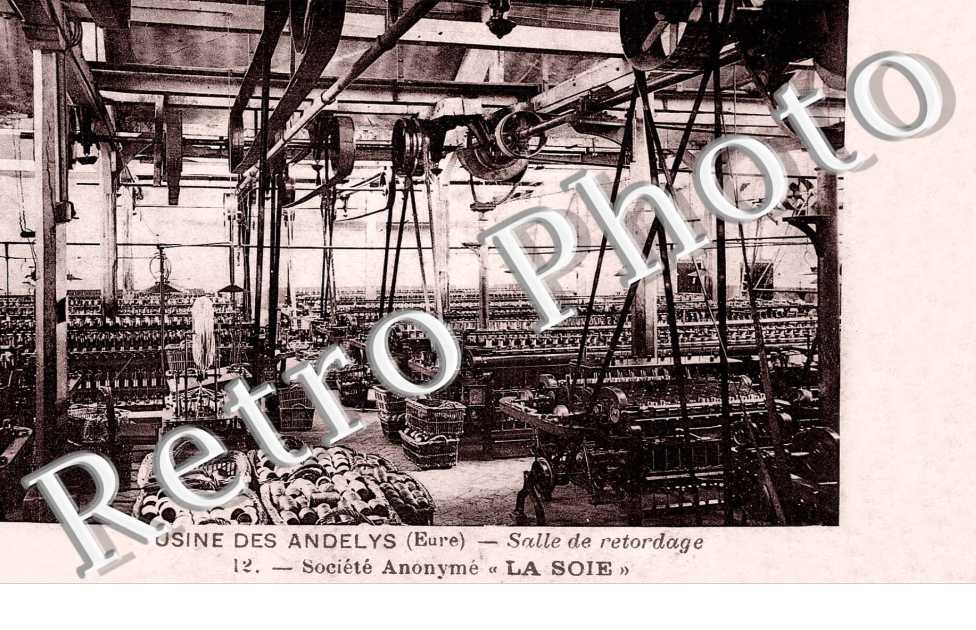 usine. salle de retordage