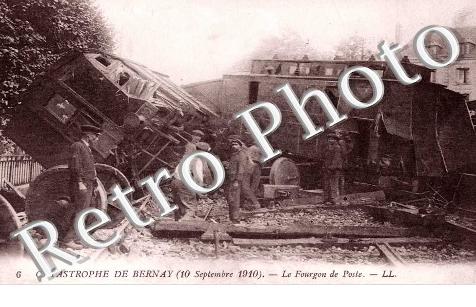 le fourgon de poste, catatrophe
