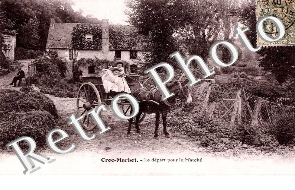 Croc-Marbot le depart pour le marche