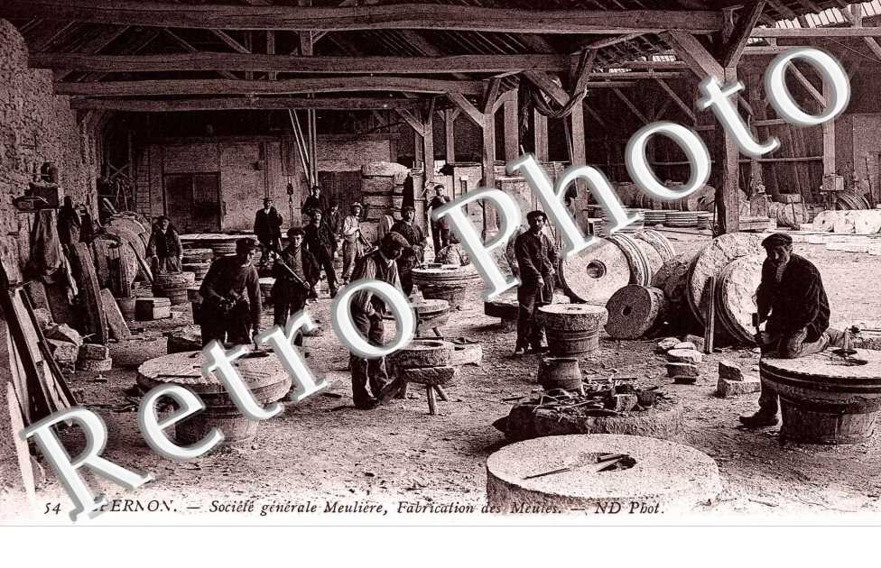 FABRICATION DES MEULES 