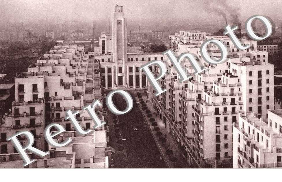 Vue prise des tours de 18 etages