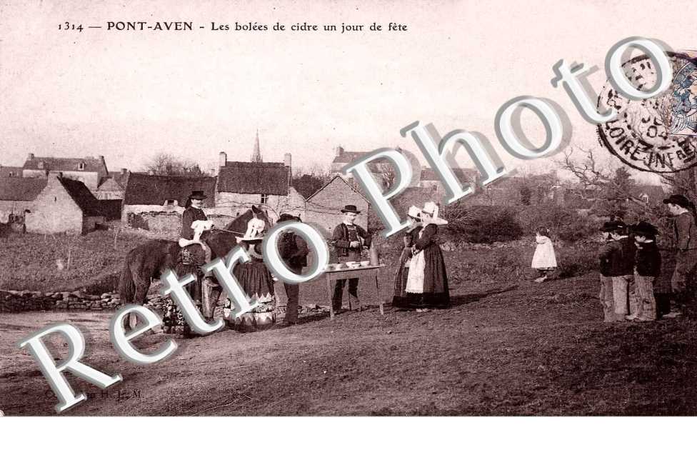les boles de cidre un jour de fete