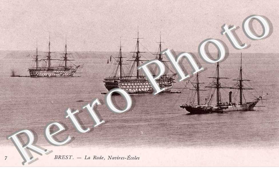 La rade, navires ecoles