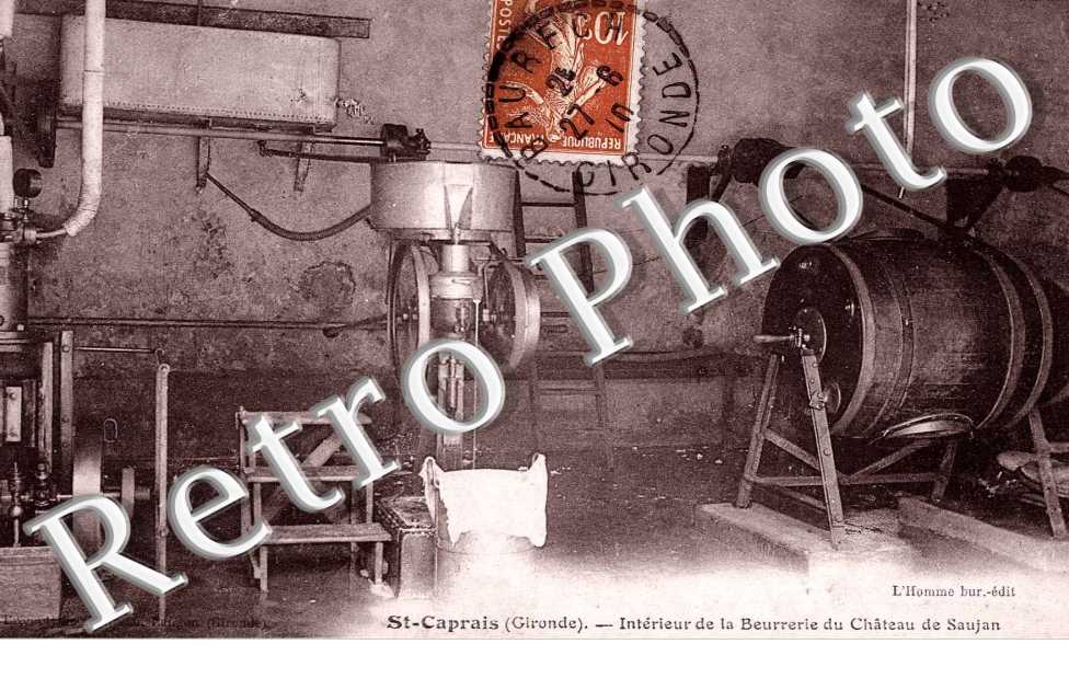 Interieur de la Beurrerie du Chateau de Saujan
