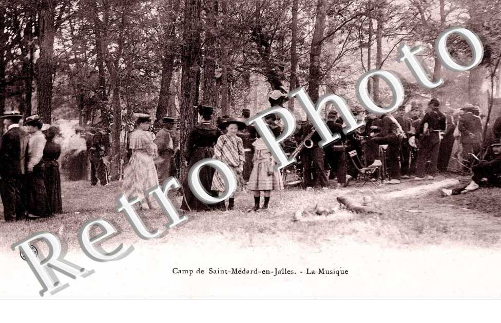 camp de St Medard - la musique