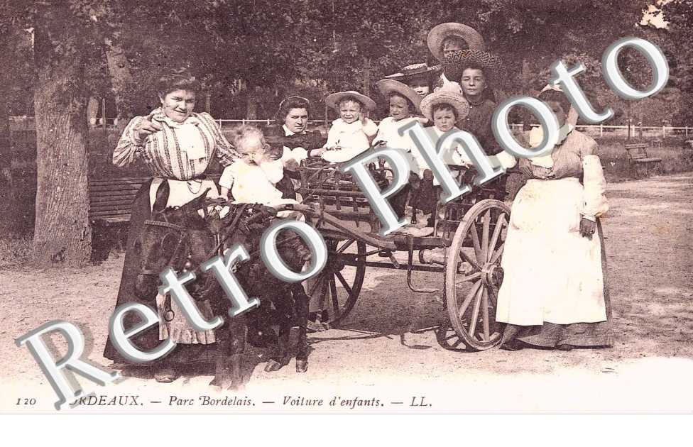 parc bordelais, voiture d'enfants