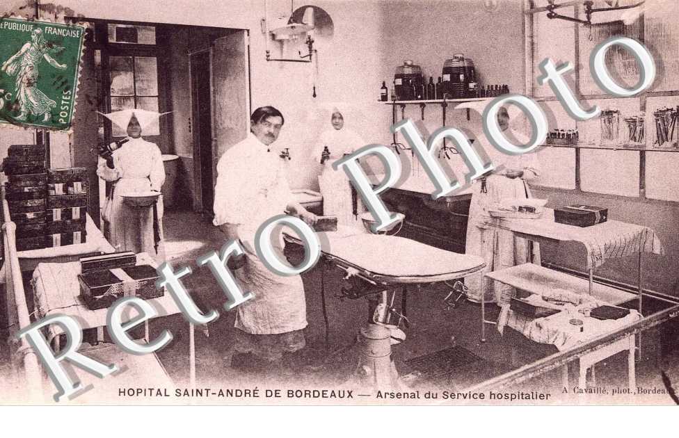 hopital saint andre, arsenal du service hospitalier