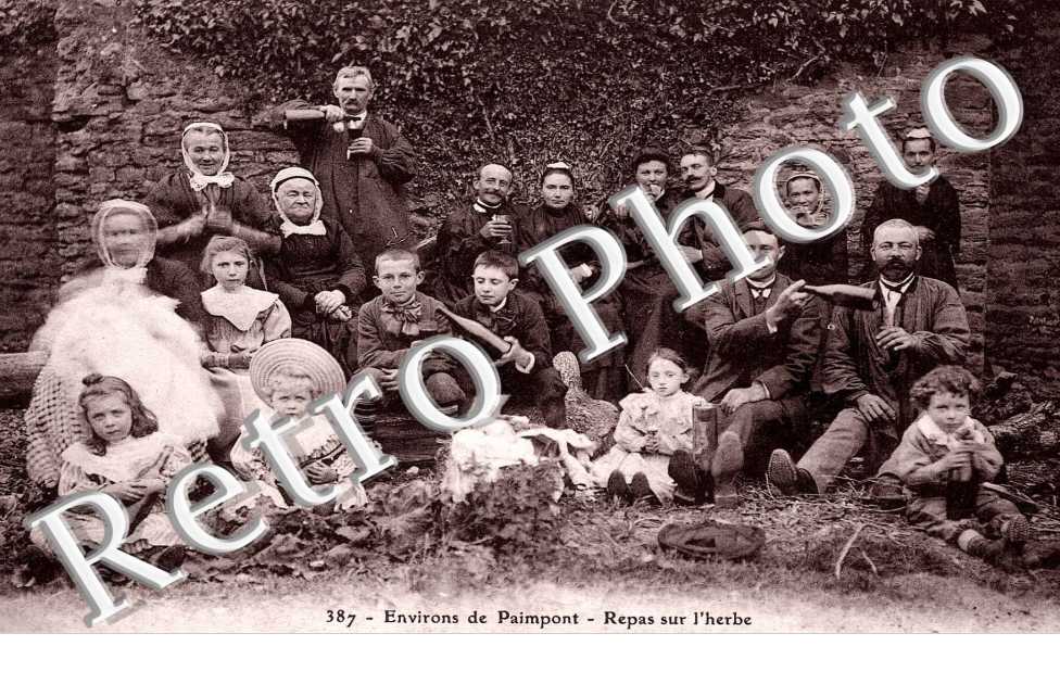 repas sur l'herbe, une partie de plaisir au chateau de comper