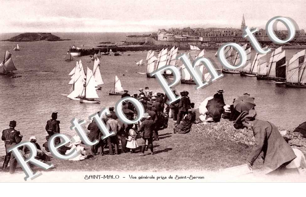 vue generale prise de st Servan