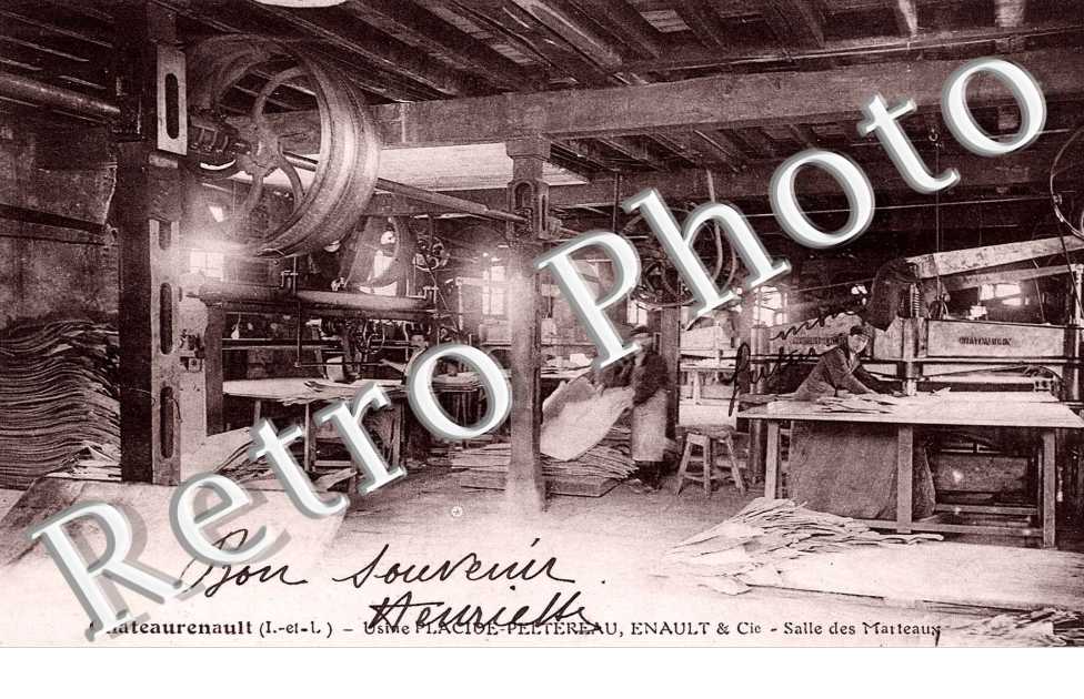 usine placide peltreau, enault &cie, salle des matteaux