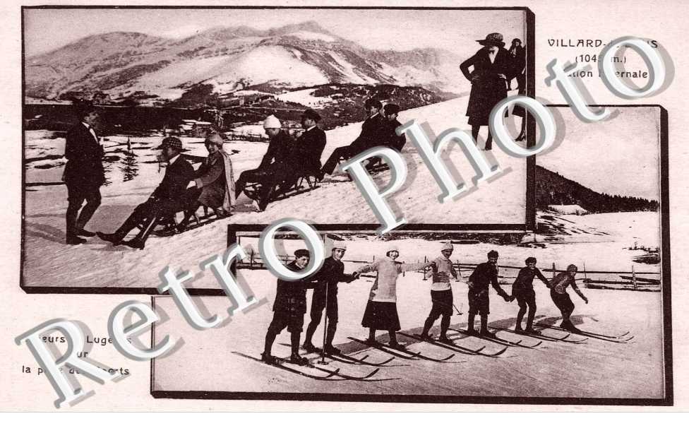 SKIEURS ET LUGEURS